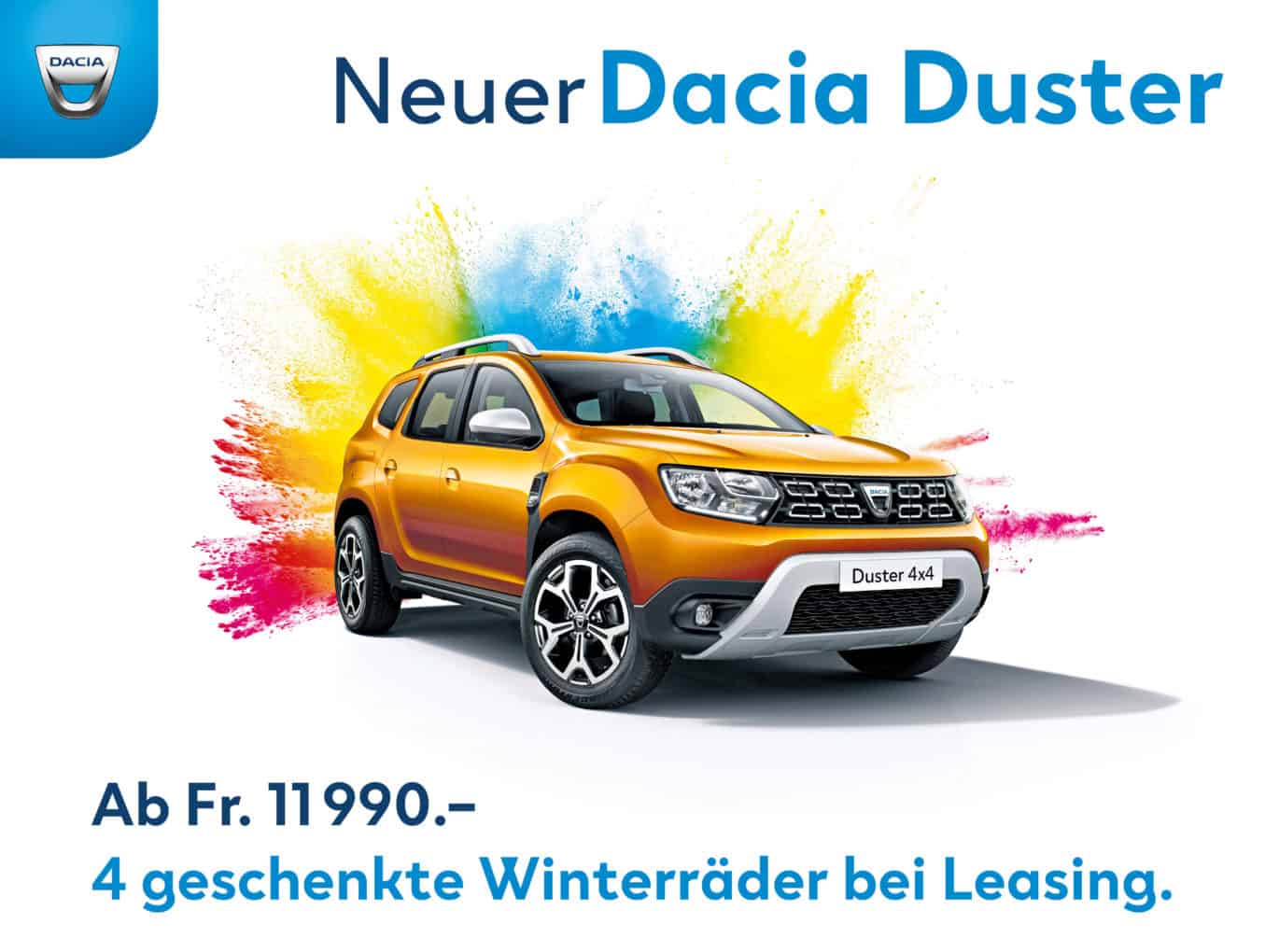 Neuer Dacia Duster inkl. 4 Winterräder*