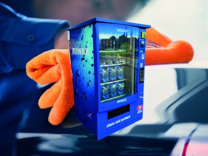 Neuer Produkteautomat von Riwax